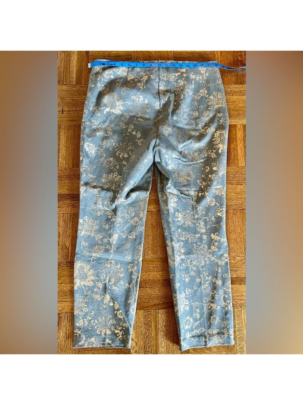 Chico’s So Slimming Juliet Floral Damask Slim Ankle Pant - Sold Out - Picture 6 of 11